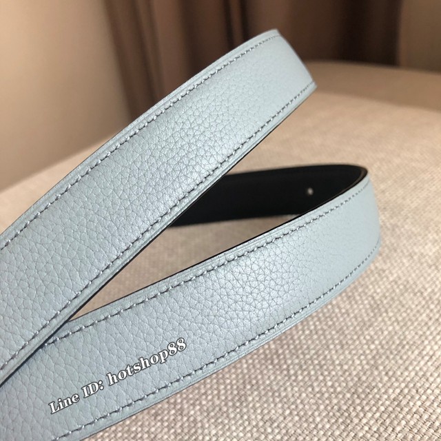HERMES精品皮帶 愛馬仕男士雙面用金屬扣皮帶  jjp1122
